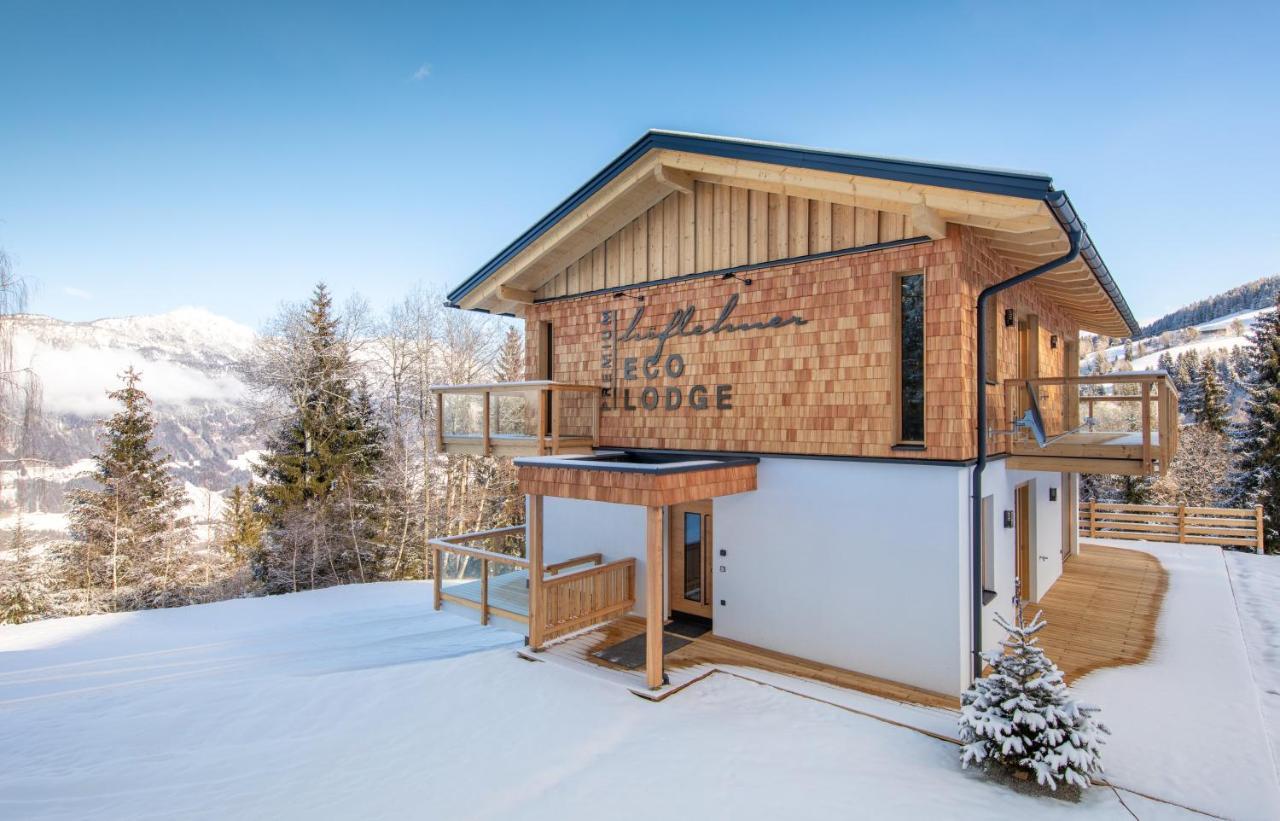 Hoeflehner Premium Eco Lodge Haus im Ennstal Buitenkant foto