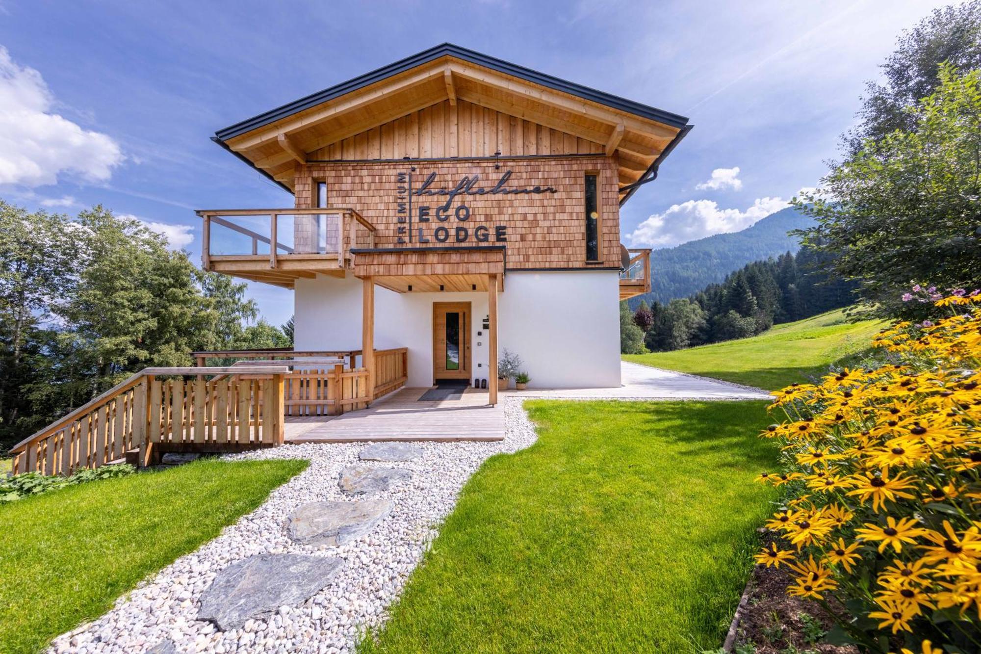 Hoeflehner Premium Eco Lodge Haus im Ennstal Buitenkant foto